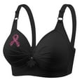 thumbnail image 4 of Ayfxijin Bras for Women No Underwire Bras Wireless Printing Gathered Together Large Size Daily Bra Underwear No Rims, 4 of 4