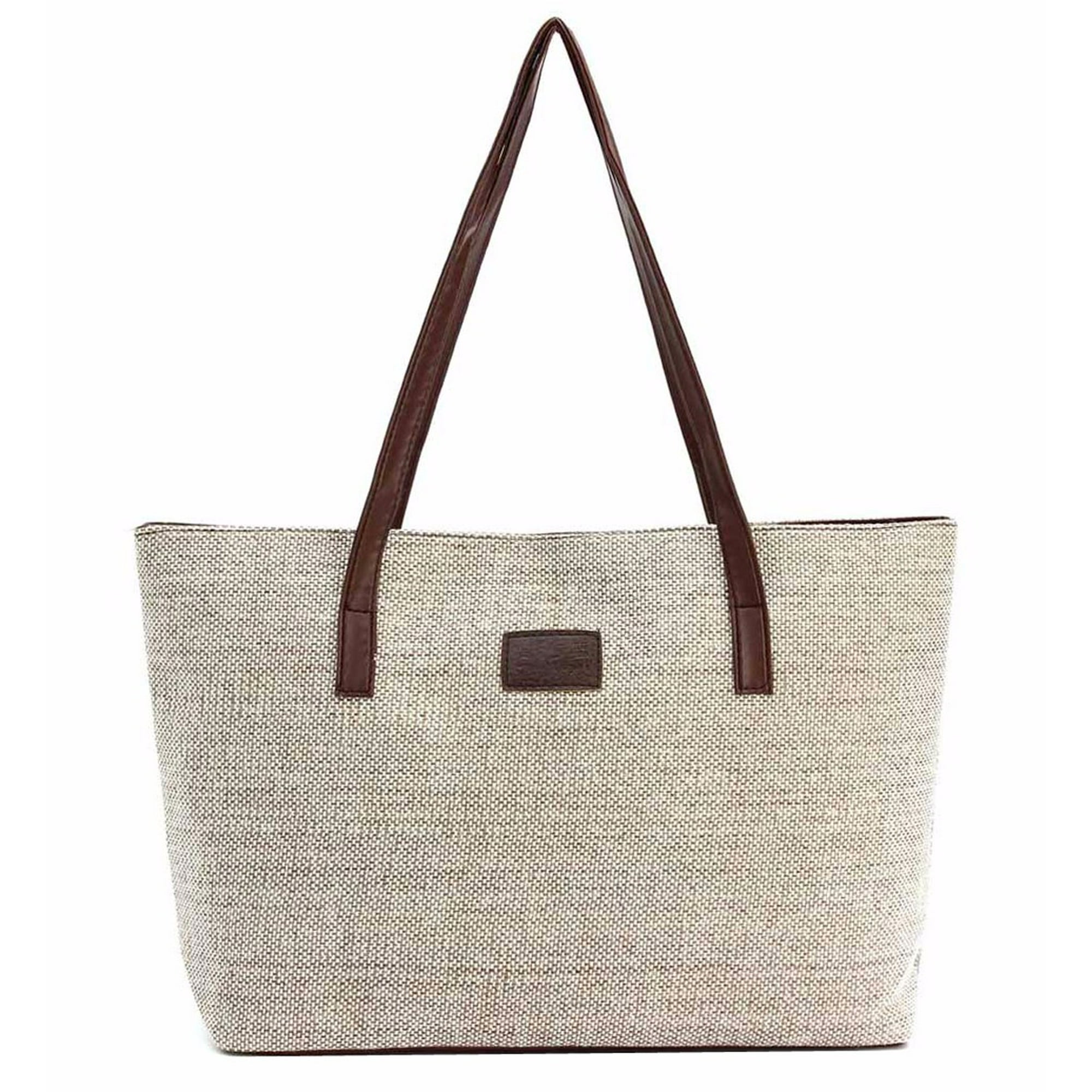 Shoulder Handbags Women Ping Canvas Linen Totes Bags Shoulder Handbags Women Ping Canvas