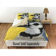 Thumbprintz You Silly Bird Parker Standard Sham, 30" x 22"