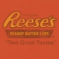 thumbnail image 2 of Tee Luv Men's Big and Tall Reese's Peanut Butter Cup Two Great Tastes Shirt (XLT), 2 of 3