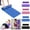 B, variant on Yoga Mat with Strap 4mm Thick Non Anti-Tear High Density Exercise Mat with Carrying Strap Hot Yoga Mat for Fitness, Home Yoga, Gym, Stretching, Workouts, Floor, Pilates