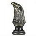 thumbnail image 2 of Cal Lighting FA-5021A Eagle Resin Lamp Finial- Brown, 2 of 2