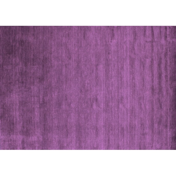 Ahgly Company Indoor Rectangle Abstract Purple Contemporary Area Rugs, 8' x 12'