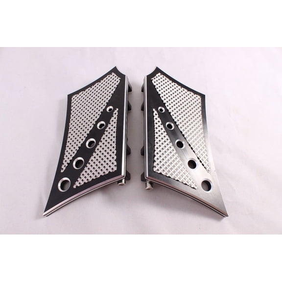 FOOTPEGS FLOORBOARDS FOOTBOARDS PEGS BOARDS REAR HARLEY TOURING FL SOFTAIL GLIDE