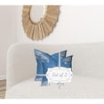 thumbnail image 7 of HomeRoots Blue, White Crab Enveloped Coastal Throw Indoor Outdoor Pillow, 7 of 7
