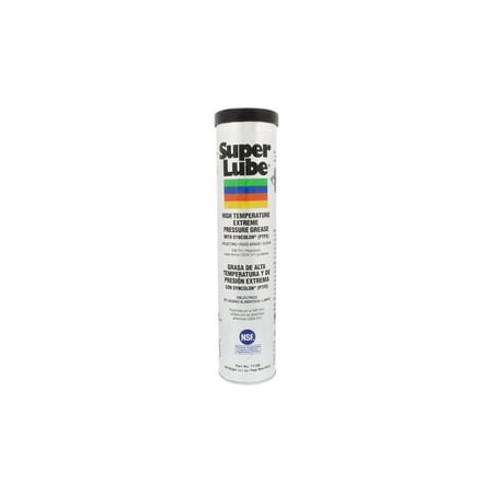 Super Lube 71150 High Temperature E.P. Grease, 14.1 oz Cartridge , White