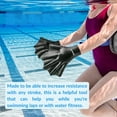thumbnail image 6 of Sporti Silicone Webbed Fitness Gloves, Durable All-Silicone, Color-Coded Sizes for Increased Resistance, 6 of 8