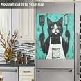 thumbnail image 5 of WOBOGO Kitchen Black Cat Magnetic Dishwasher Sticker Personalized DIY Beautiful and Practical Home Kitchen Decorations23×16in., 5 of 6