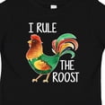 thumbnail image 4 of Inktastic Farmer I Rule the Roost Rooster Boys or Girls Baby T-Shirt, 4 of 5