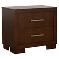 thumbnail image 4 of Jessica 6-piece Queen LED Bedroom Set Cappuccino, 4 of 18