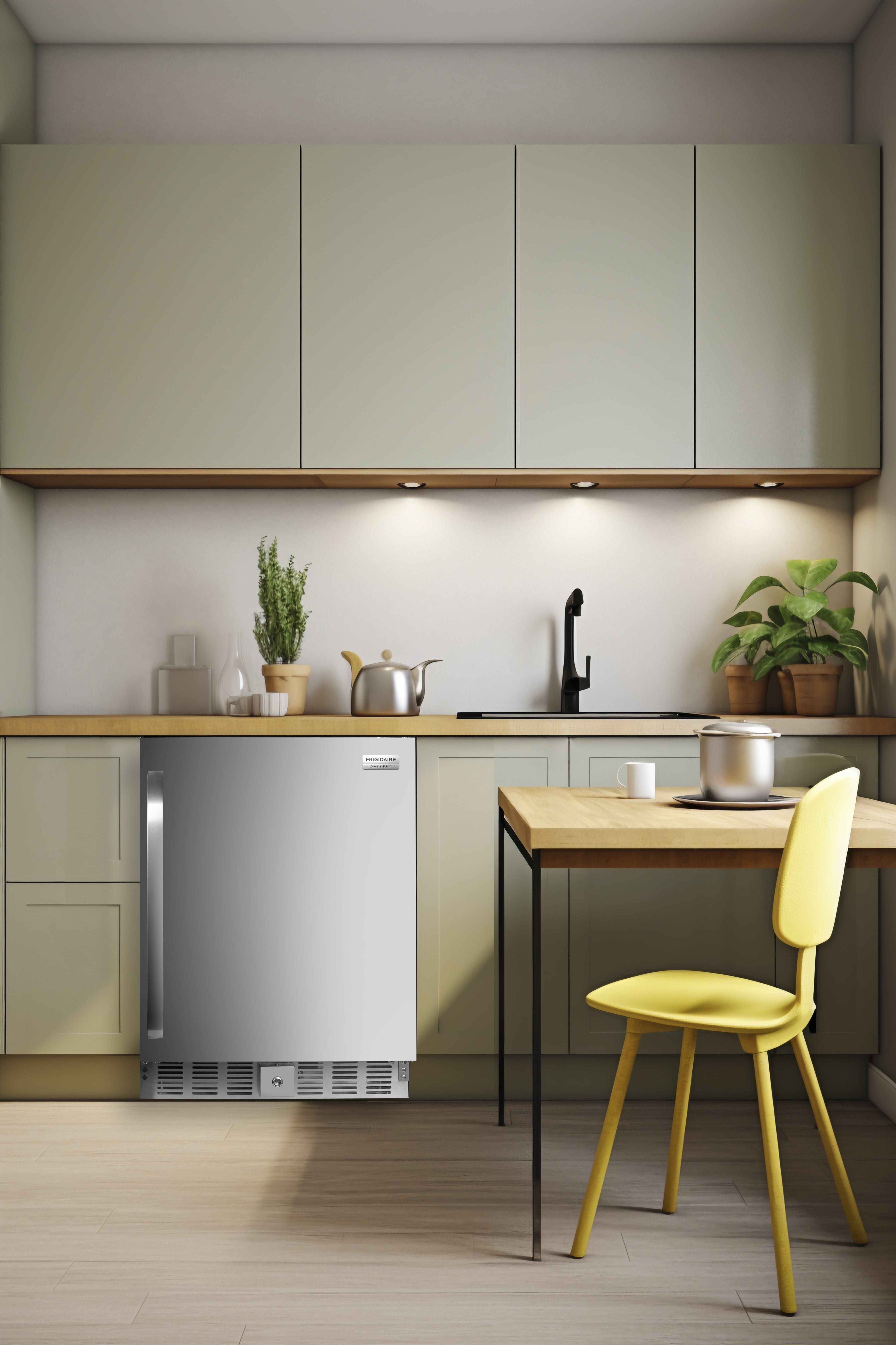 Frigidaire Gallery 5.0 cu. ft.. Frost-Free Built-In Refrigerator, Stainless Steel