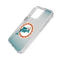 thumbnail image 2 of Miami Dolphins Linen Logo iPhone Clear Case, 2 of 6