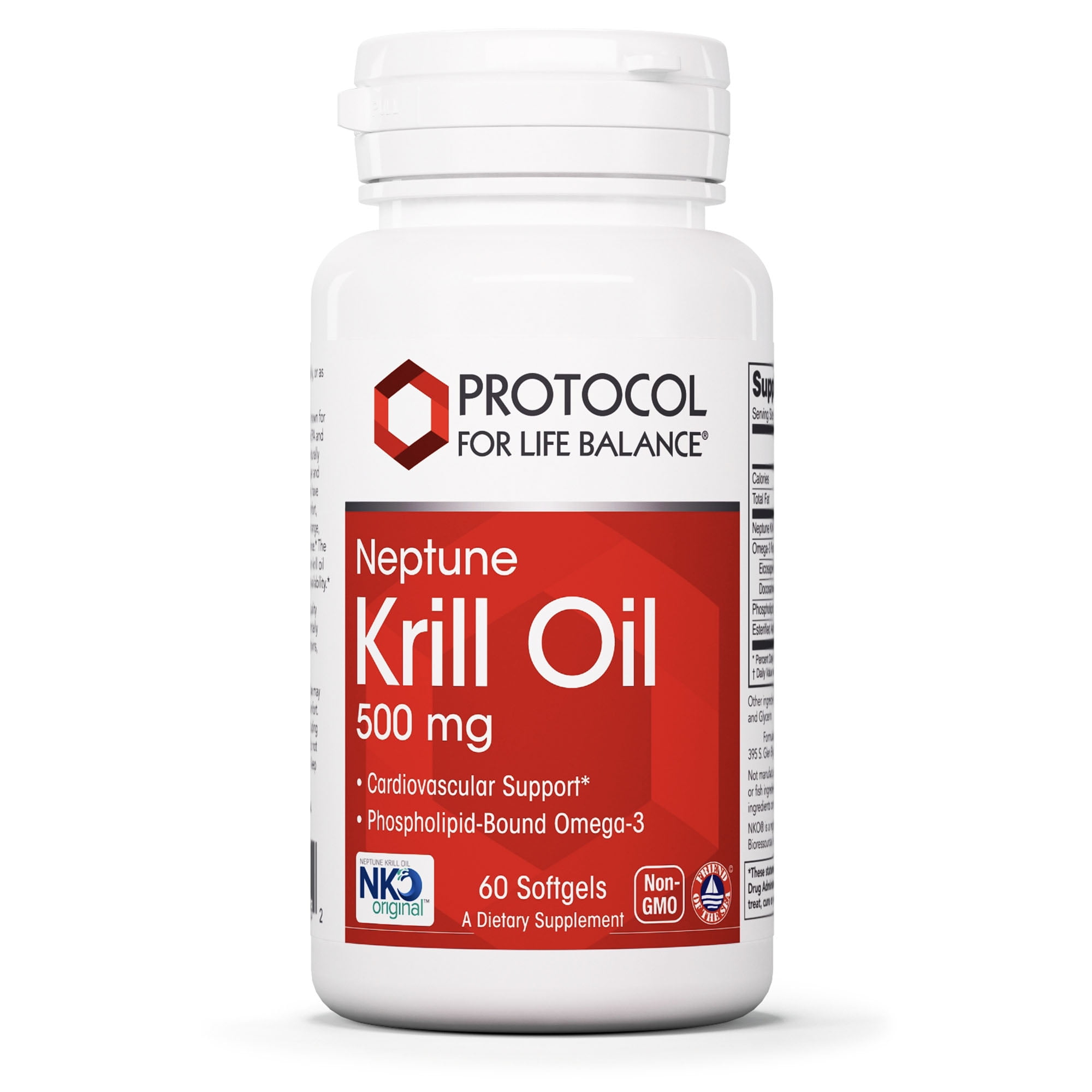Protocol For Life Balance Neptune Krill Oil 500 mg EPA