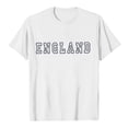 thumbnail image 4 of British Style Letter Print Round Neck Short Sleeve Casual T-Shirt for Men and Women Oversized T-shirts Short Sleeve Crewneck Casual Tops, 4 of 4