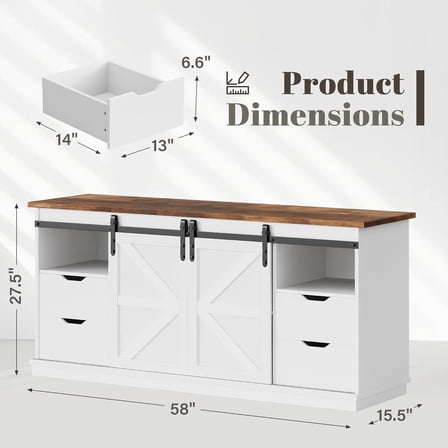 TV Stand for Televisions up to 65 Inches