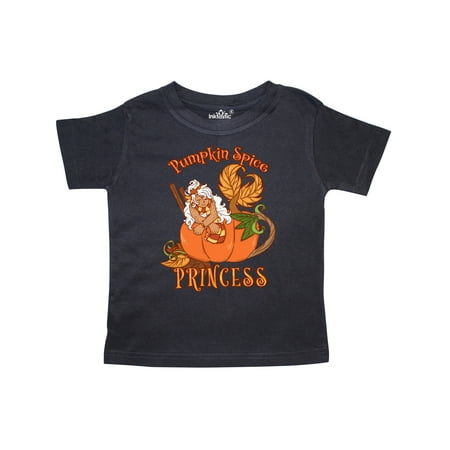 

Inktastic Pumpkin Spice Princess with Mermaid in Pumpkin Gift Toddler Boy or Toddler Girl T-Shirt