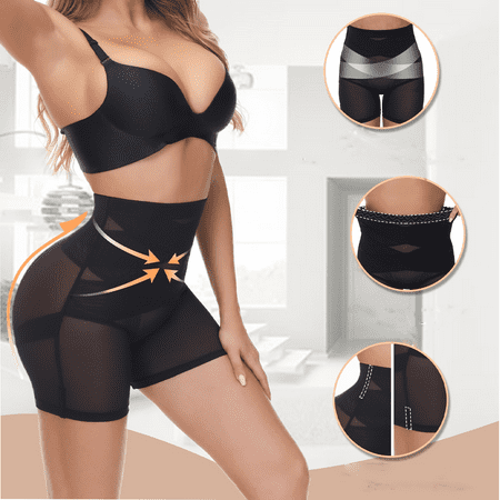 

SIMIYA Tummy Control Body Shaper Shorts for Women High Waisted Thigh Slimmer Panties Shapewear
