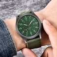 thumbnail image 4 of Reloj De Cuarzo Luminoso Para Hombre Reloj Casual Con Cinturón De Nailon Tejido ANGGREK  Ropa, 4 of 7
