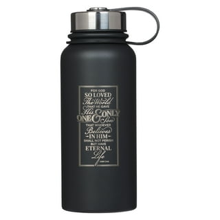 Christian Art Gifts Stainless Steel Double Wall Vacuum Sealed Insulated  Water Bottle for Women: Be Still & Know - Psalm 46:10 Inspirational Bible