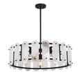 thumbnail image 3 of Antolini 5-Light Pendant in Black Cashmere, 3 of 7