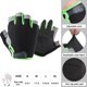 thumbnail image 1 of Guantes de medio dedo para deportes, manoplas antideslizantes para gimnasio, bicicleta, entrenamiento físico, ejercicio, levantamiento de pesas, ciclismo al aire libre Fivean Guantes deportivos, 1 of 2