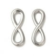 thumbnail image 2 of Non-Tarnish 304 Stainless Steel Pendants Infinity Charms Stainless Steel color 23.5x8x2.5mm Hole: 4x7mm, 2 of 3
