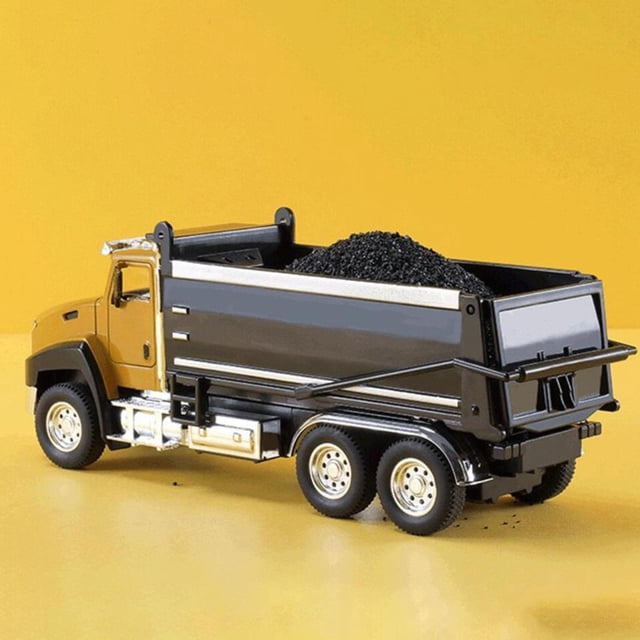 Camión volquete giratorio automático pequeño volcado de hormigón móvil 1/50 CUTICAT Vehículo de construcción
