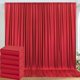 thumbnail image 1 of Cortinas de fondo NSSONBEN, sin arrugas, rojas, 9 m x 2,4 m, poliéster, 1 of 6