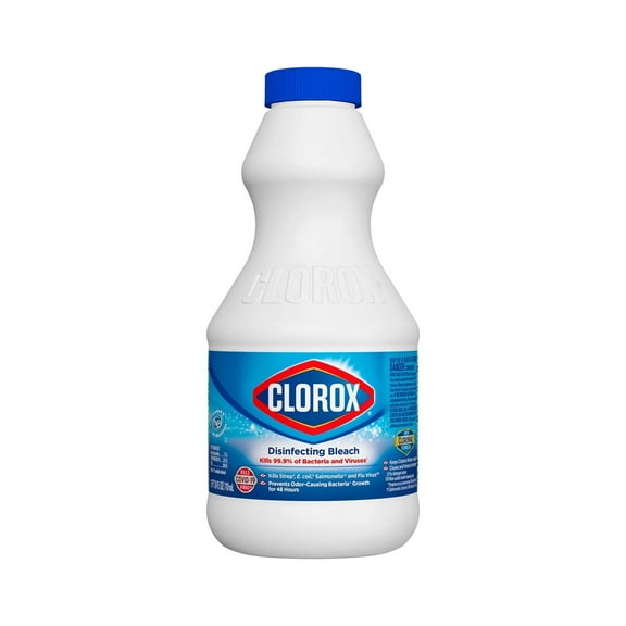 Clorox Disinfecting Bleach Regular 24 fl oz, Household Cleaner 1 Bottle