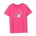 thumbnail image 4 of Camiseta para mujer Ropa de verano Top de manga corta para caminar Regalo del día de San Valentín L, 4 of 7