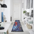 thumbnail image 3 of WOBOGO Red Butterfly Bedside Long Rug Delicate and Soft Modern Indoor Area Decor Non Slip Carpet for Bed Room Corridor Entrance Balcony, 3 of 8