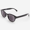 thumbnail image 2 of Sunglasses with Readers for Men and Women - Reader Sunglasses - Round Reading Sun Glasses with Built In Full Readers - Lucca by VITENZI in Burgundy 2.75, 2 of 9