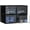 4pack-Black, variant on PETGLE 10 Pack Small Clear Stackable Storage Drawers, Acrylic Bathroom Makeup Organizer, Plastic Storage Bins For Vanity, Undersink, Kitchen Cabinets, Pantry, Home Organization