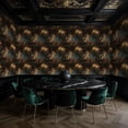 thumbnail image 5 of Peel and Stick Wallpaper Leopard Perched Branch Surrounded by Flowers Wall Mural 17.7in x 9.8ft Self Adhesive Removable Wall Paper Renter Friendly Wallpaper for Bedroom Cabinets Maximalism Decor, 5 of 8