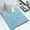 Blue & Light Blue, variant on Long Bathroom Rugs Runner 70x24 Inch, Extra Thick Soft Absorbent Chenille Bath Mat, Non Slip Machine Washable, Quick Dry Bath Rugs for Bathroom Floor, Tub and Shower, White