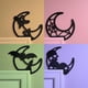 thumbnail image 4 of Adorno de esquina de puerta XINYU luna de metal Halloween decorativo, 4 of 7