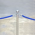 thumbnail image 7 of Uxcell Stanchion Rope 1.5m/5Ft Twisted Barrier Rope with Snap Hooks for Queue Crowd Control, Blue Golden, 7 of 7