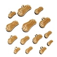 thumbnail image 1 of Cannoli Italian Dessert Wood Mini Charms Shapes DIY Craft Jewelry - With Hole - 25mm (7pcs), 1 of 7