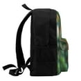 thumbnail image 4 of Lsque Chameleon Pattern Adult Backpack – Durable & Lightweight PU Canvas Storage Bag , 15” Laptop Compartment, and Multiple Pockets, 4 of 7