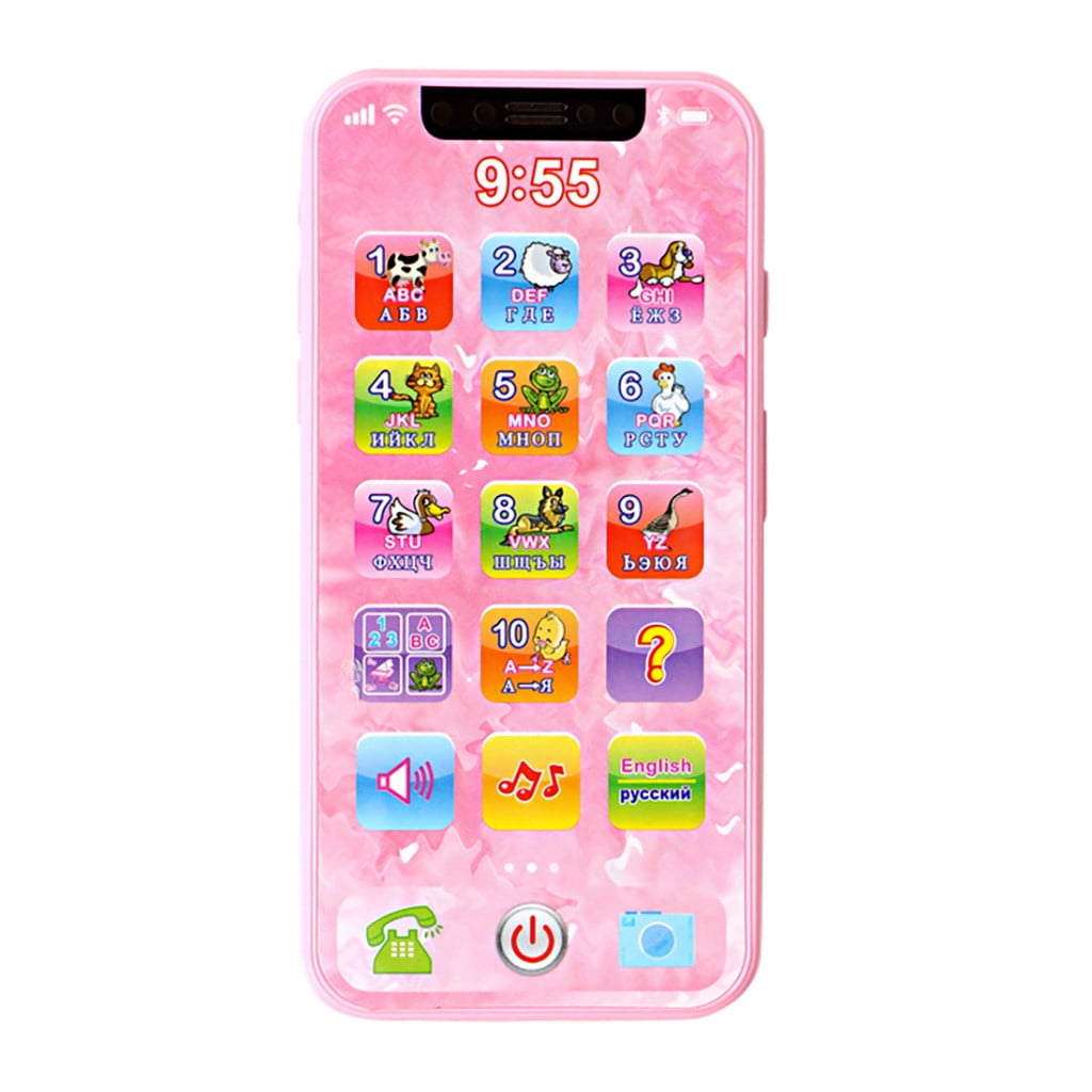 pink toy phone