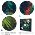thumbnail image 3 of Designart "Bob Marley Miami Vibes" Men Wall Art For Bathroom, 3 of 5