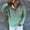 Army Green, variant on QUINDOS Womens Hoodies Plus Size Button Womens Sweatshirts Casual Long Sleeve Crew Neck Gradient Color Pullover Tops
