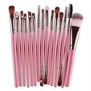 Makeup Brush Set - Cosmetic Professional Brushes Tools Kit, 15 Pieces