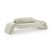 Meridian Furniture Austin Cream Velvet Sofa