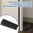 thumbnail image 6 of LAMIRO Door Stoppers for Bottom of Door,Scratch and Wear Resistant Door Stops for Bottom of Door,Reduce Accidental Collisions Rubber Door Stop,black2,small, 6 of 7
