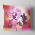 thumbnail image 2 of Designart 16" x 16" Pink Polyester Throw Pillow, 2 of 5