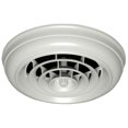 thumbnail image 1 of Havaco Quick Connect HT-CCG6B-R1 White Round Capital Crown Ceiling Diffuser with 6 in. Boot, 1 of 1