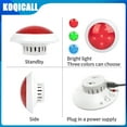 thumbnail image 4 of Disabled Person Toilet Alarm Bathroom Notice Kit SOS Safety Button Emergency Medical Alert System for Elderly Patient in Hospitals Nurse Call Seniors Toilet Pull Cord Life Alarm with Call Light Syste, 4 of 7