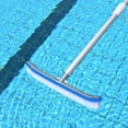 thumbnail image 5 of Cepillo de limpieza para paredes y azulejos de piscina, cabezal de cepillo de limpieza posterior de aluminio pulido de vinilo resistente de 18 "diseñado para limpiar paredes, azulejos y piso, 5 of 5
