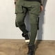thumbnail image 3 of Pantalones de chándal de algodón para hombre, ropa deportiva de entrenamiento, sólida, informal, a la moda, Otoño, 2018, 3 of 5